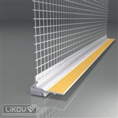 LIKOV LS2-32 PLUS lišta okenní začišť. 2D s flex TPE smyčkou se skl. tk. 125mm délka 2,4m
